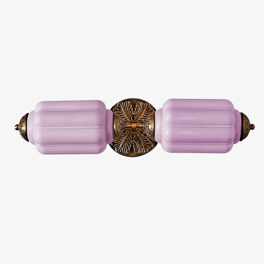 Eloise Elegant Vintage Glass Wall Sconce - Lighting for Bedroom Vanity K1150