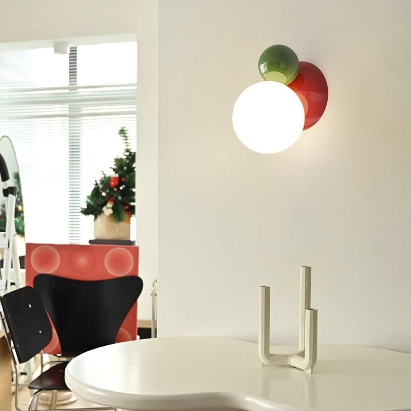 Macaron Globe Metal Wall Light Ceiling Light K566