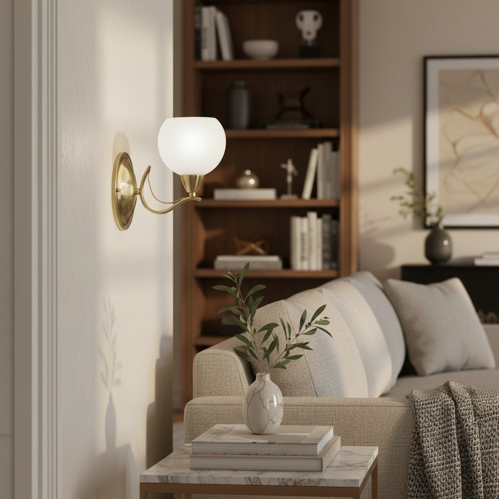 Armicora Modern Curved Wall Light - Elegant Decorative Fixture K1945