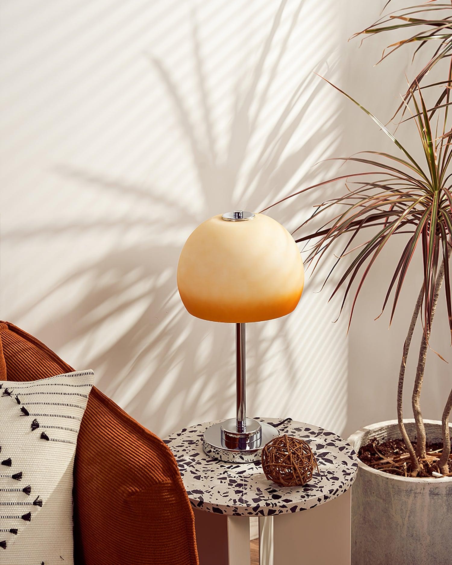 Retro Egg-shaped Dome Table Lamp K351