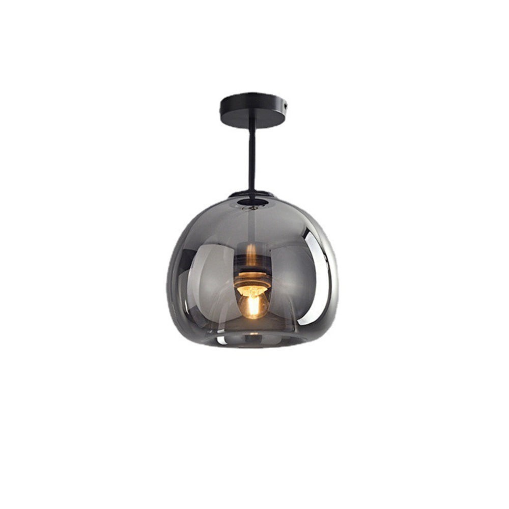Retro Bubble Concave Glass Ceiling Lamp K750