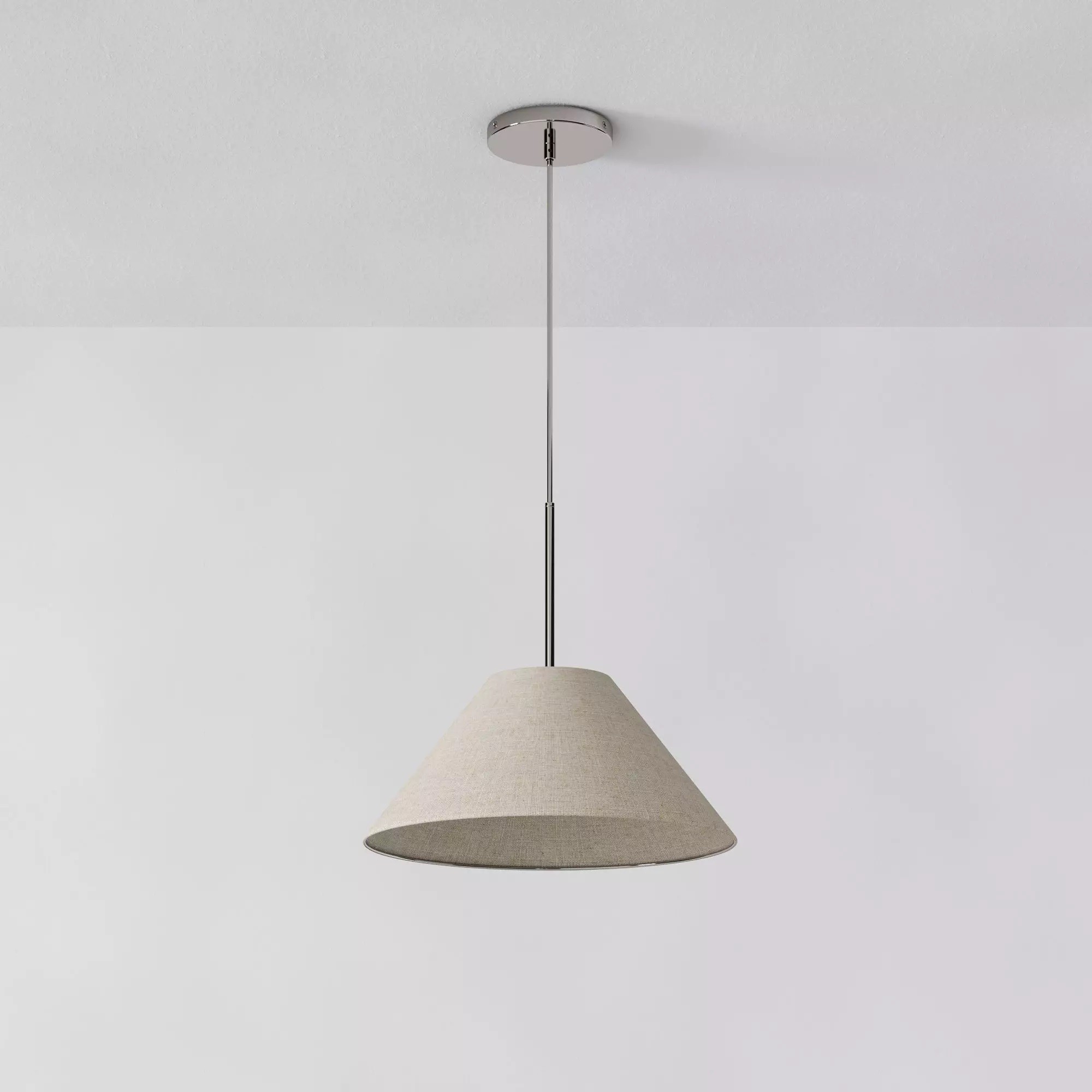 Conica Fabric Cone Pendant Light - Sculptural Modern Style for Cozy Spaces K1331