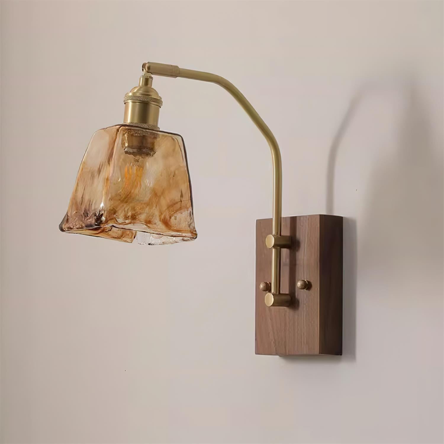 Vintage Morning Glory Shape Wall Lamp K755