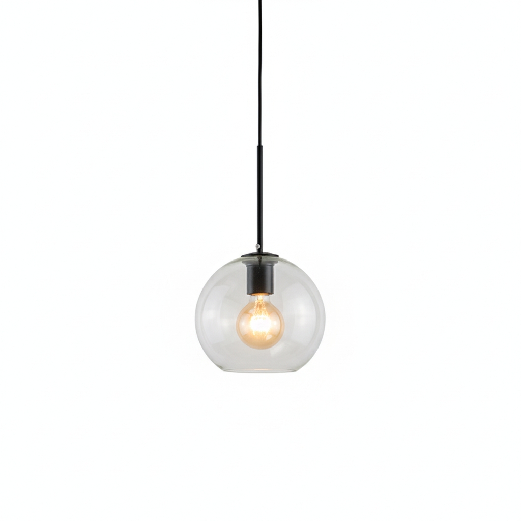Solara Nordic Spherical Glass Pendant Light D943