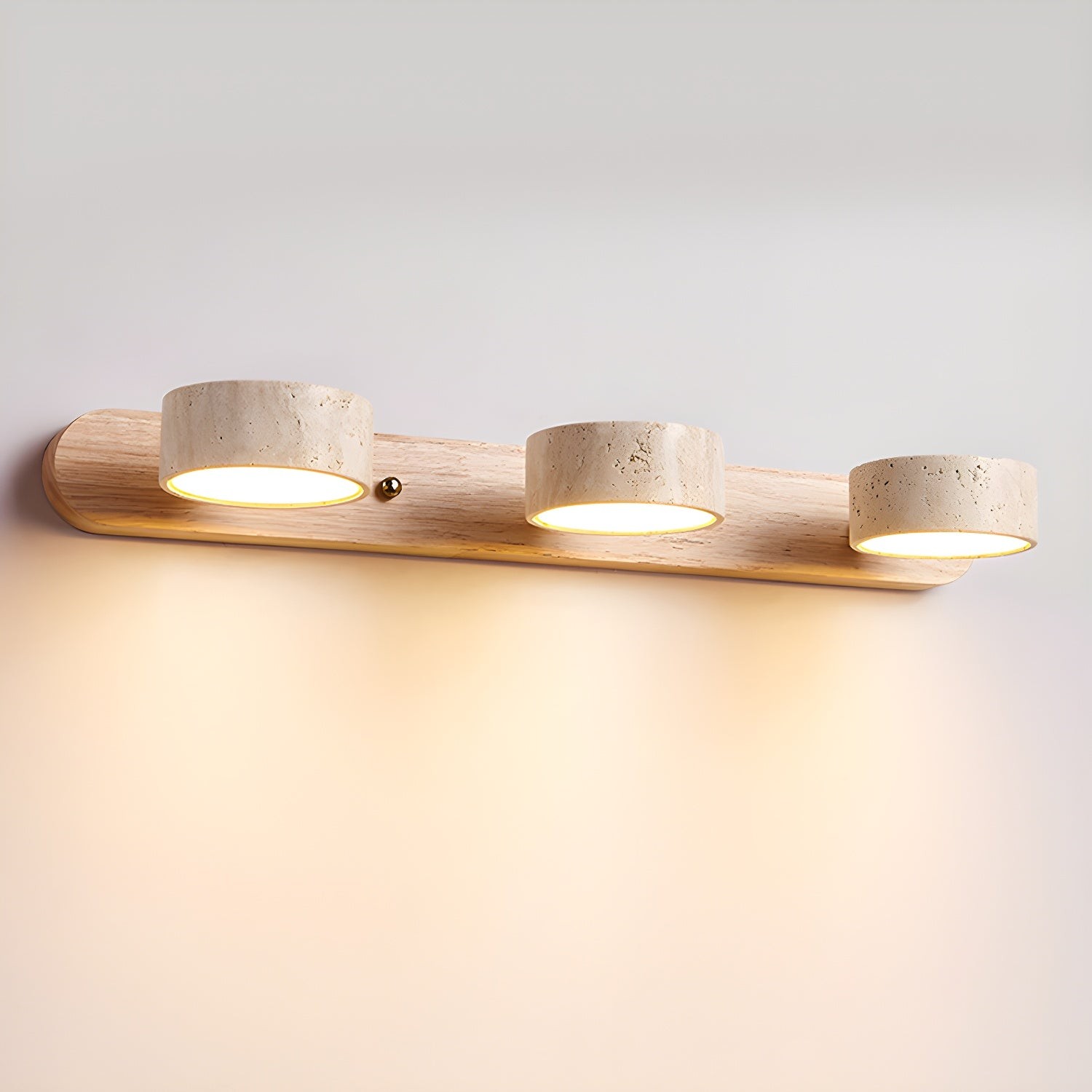 Travellia Scandinavian Travertine Vanity Wall Light K902