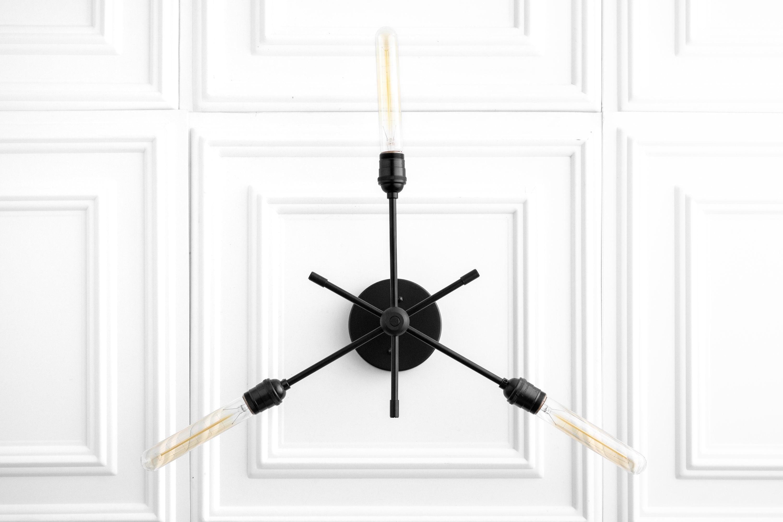 Mobilux Line Industrial Chandelier - Modern Ceiling Light Fixture for Home K1439