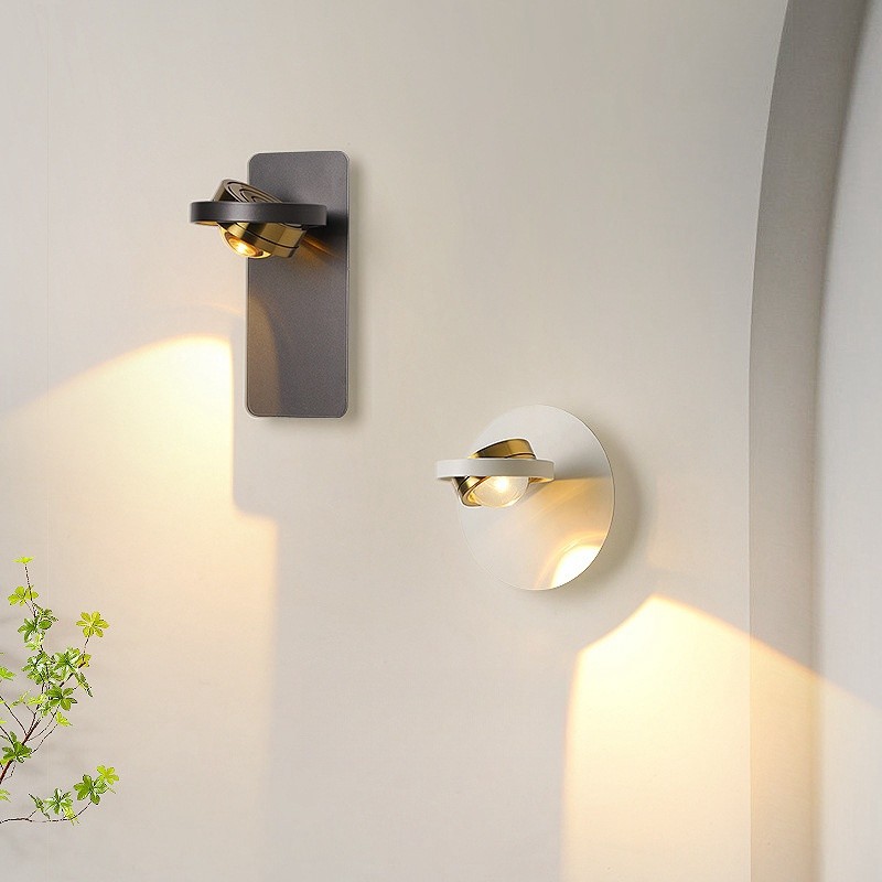 Modern Metal Rotatable Bedside LED Wall Lamp K183