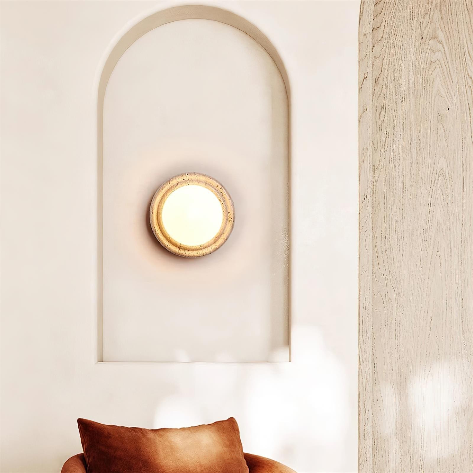 Modern Minimalist Round Wall Lamp K342