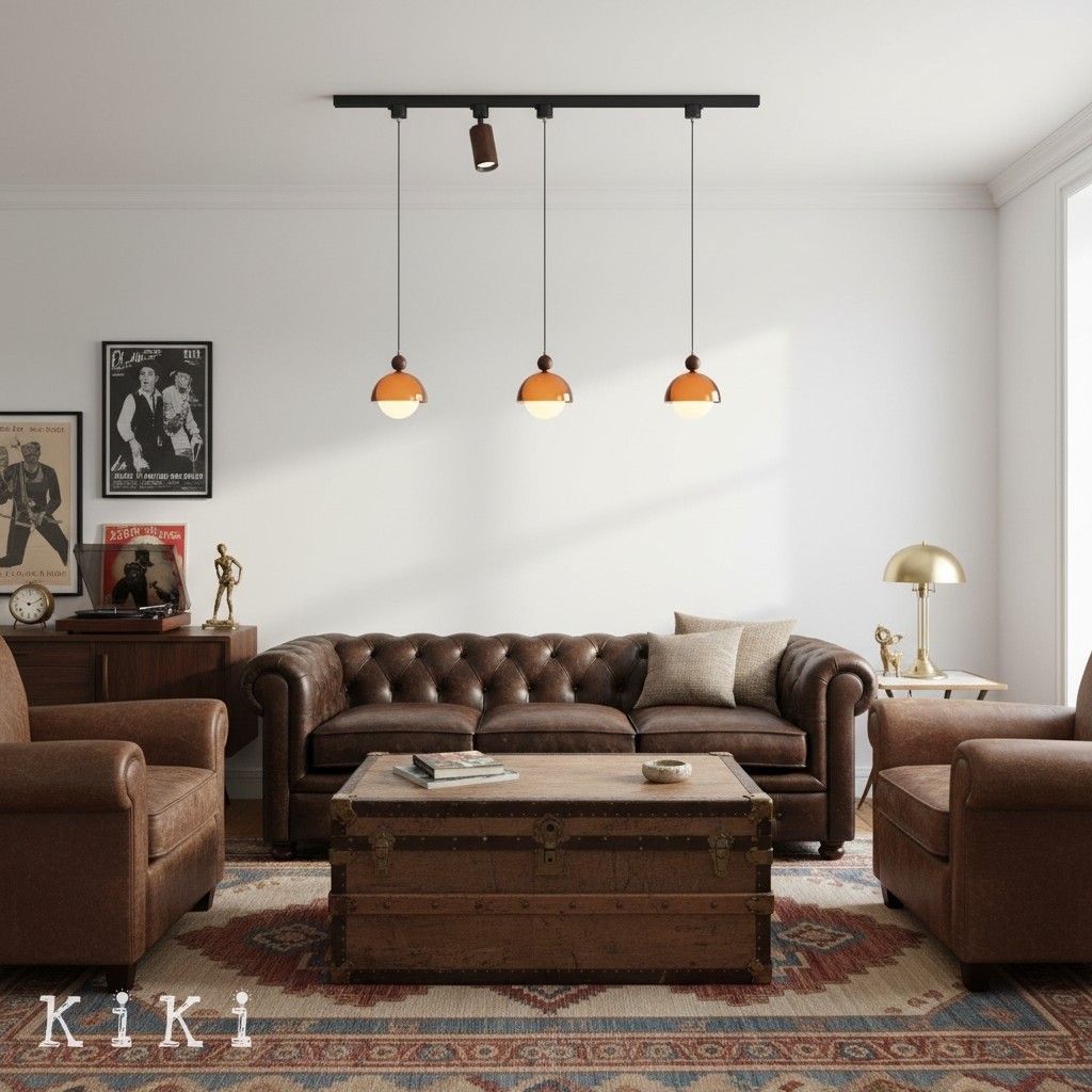 Afterglow Globe Pendant Light - Vintage Design Lighting for Dining Room and Bar K2133