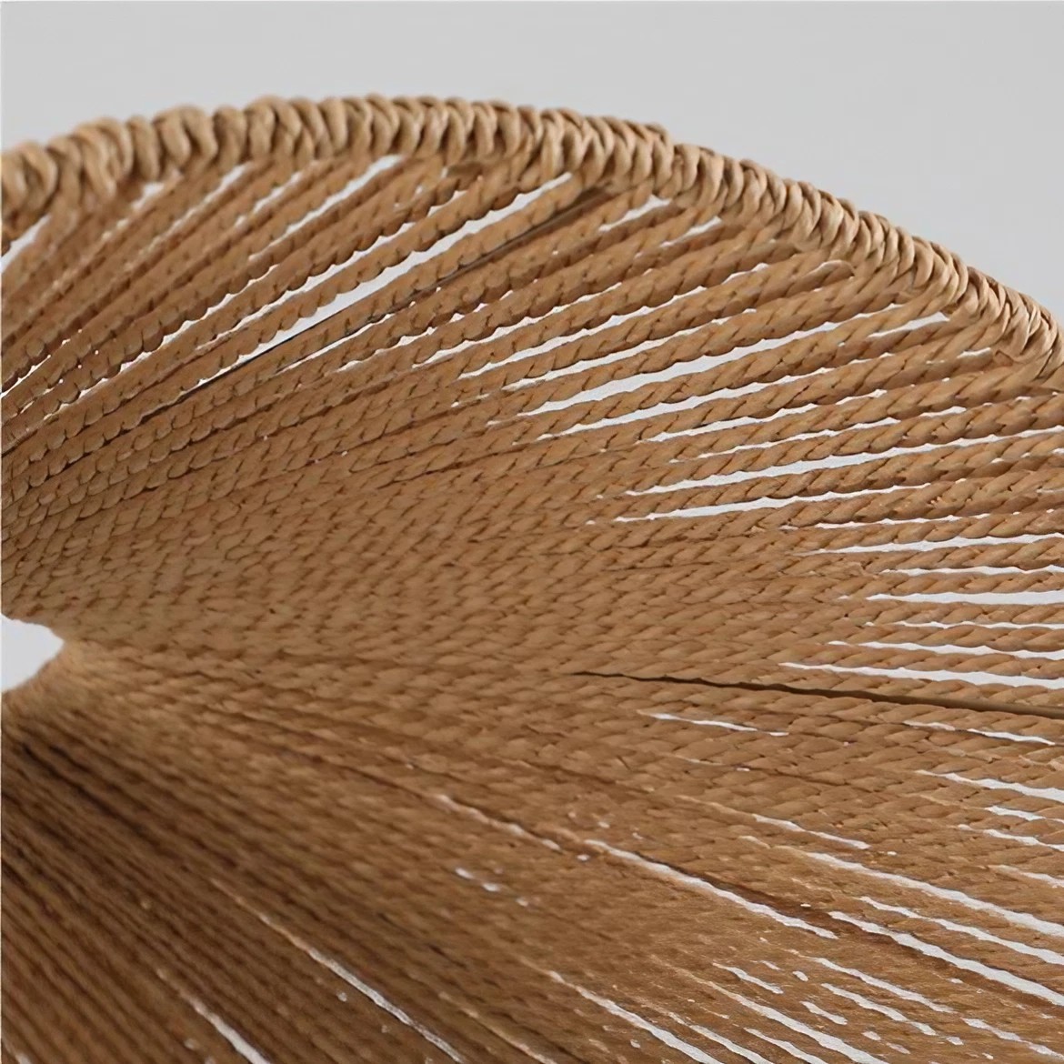 Wabi Sabi Straw Hat Rattan Pendant Light K70