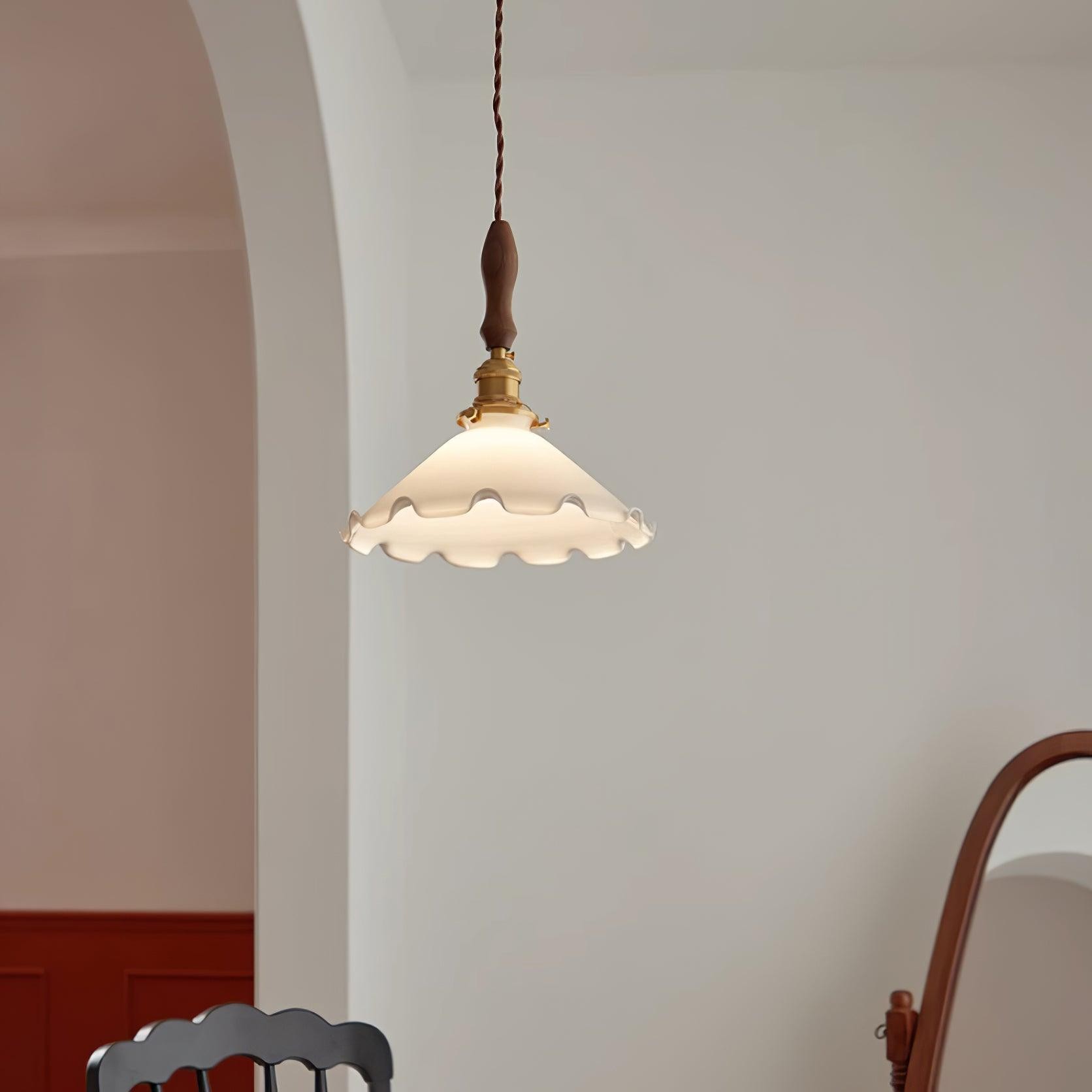 Milky Flower Pendant Light K507