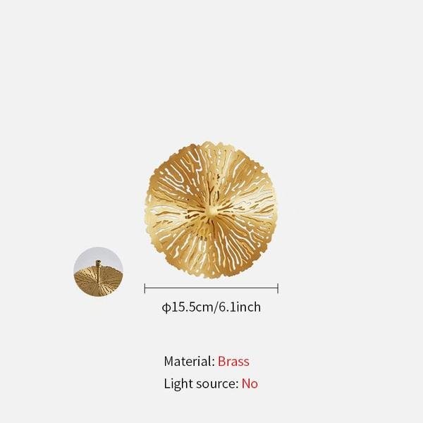 Lotus Leaf Wall Sconce