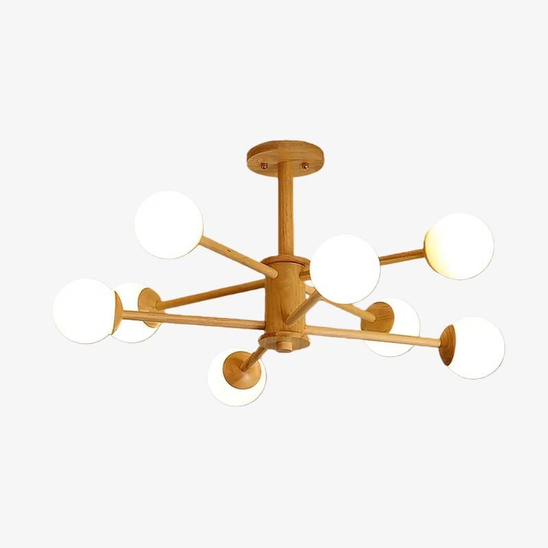 Orrise Molecular Design Ceiling Lamp - Artistic Branch Lighting Chandelier for Home Spaces K2103