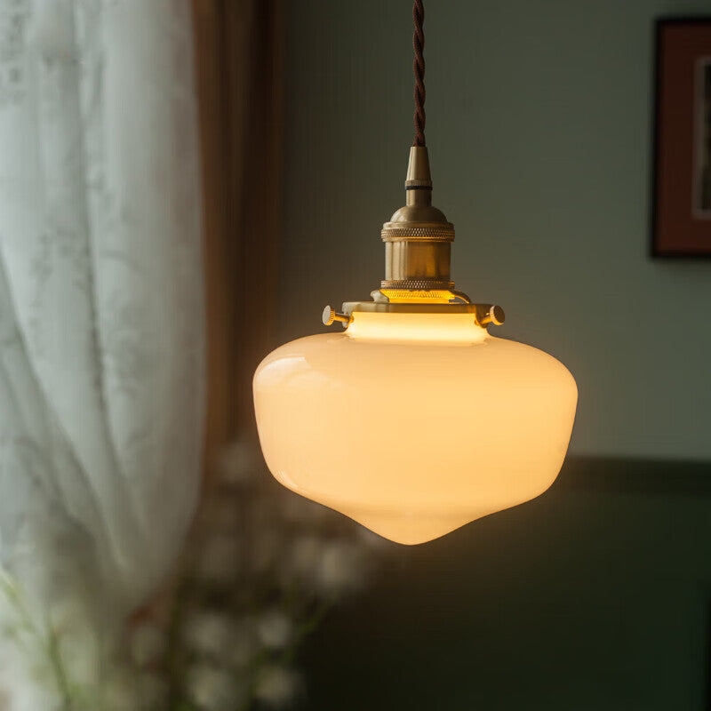Radiant Lantern Retro Glass Pendant Light D954