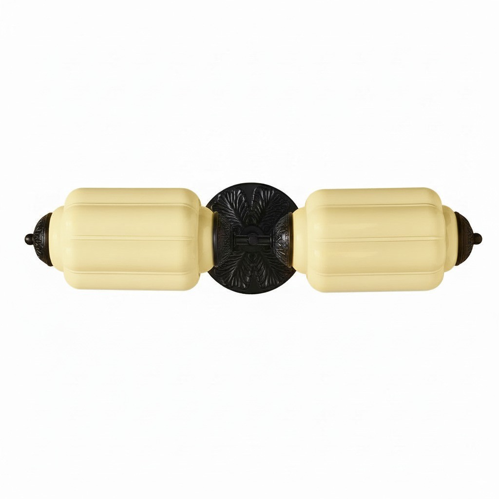 Eloise Pumkin Glass Vanity Sconce K864