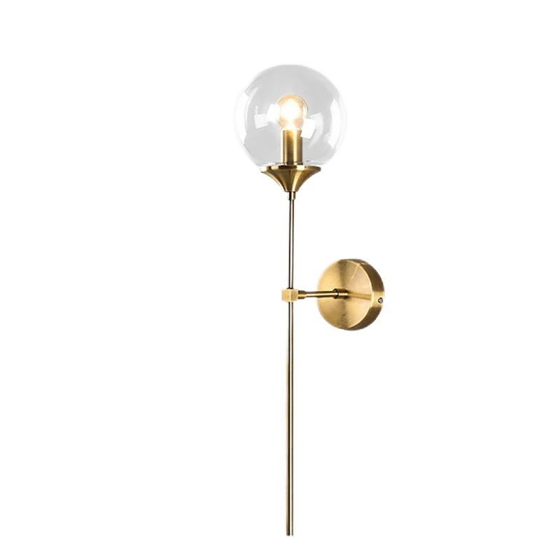 Modern Minimalist Glass Ball Wall Light K26