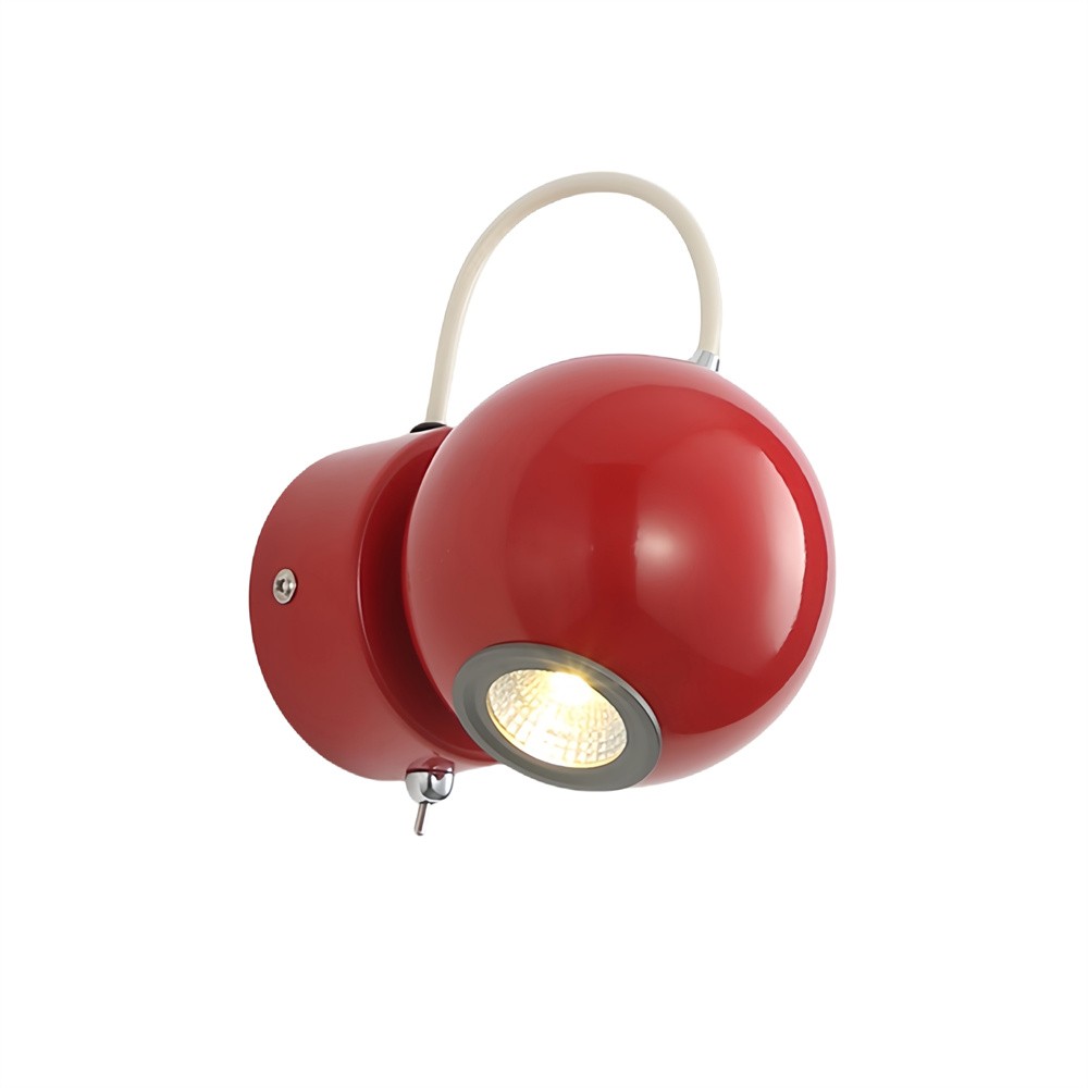 Modern Cream Magnetic Attractor Ball Wall Lamp K184