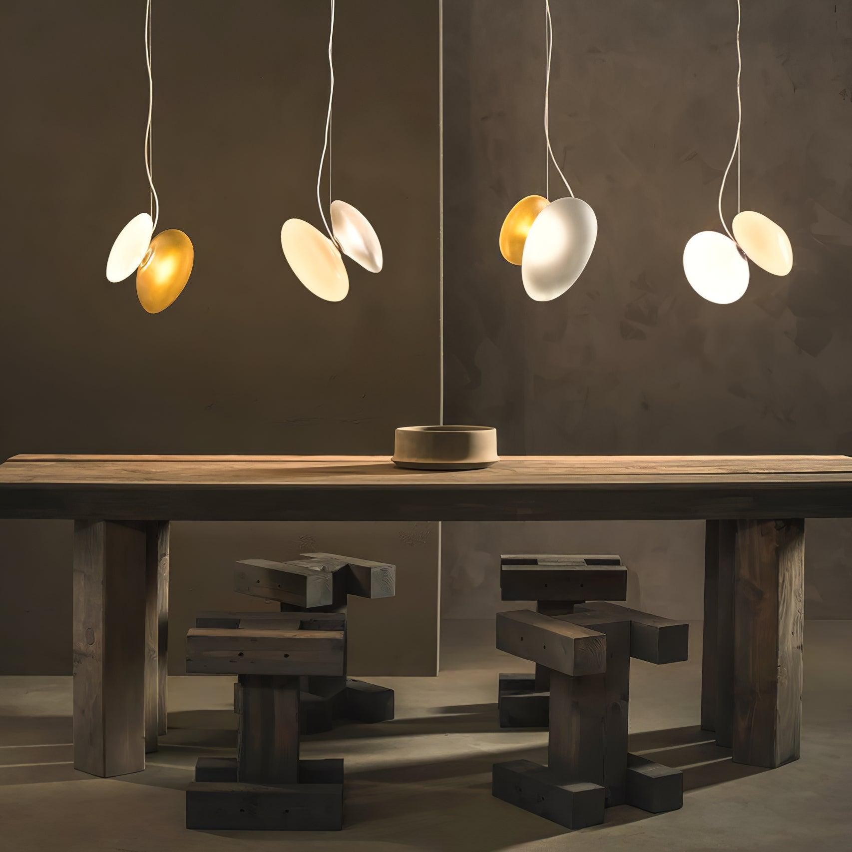 Translucent Frosted Glass Pendant Light K725