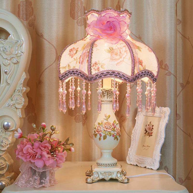 Vase Palace Resin Fabric Table Lamp K722