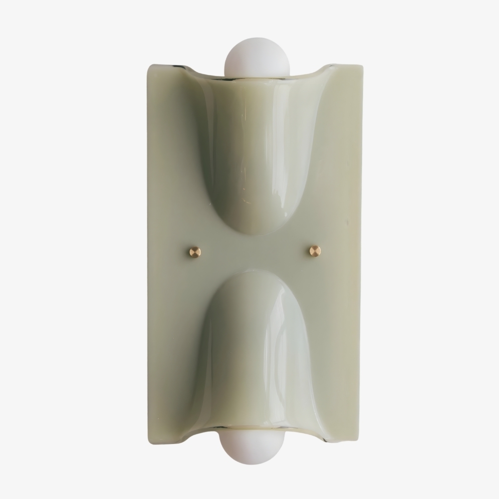 Colorful Curved Wall Sconce - Decorative Lighting for Living Room and Entryway K2342