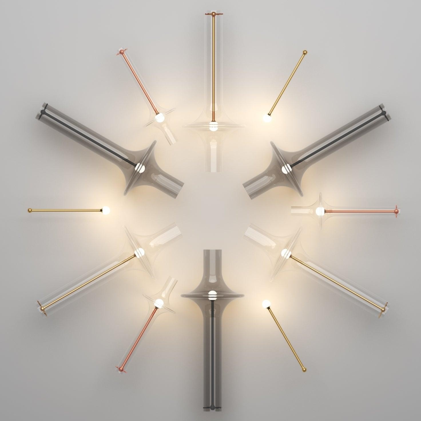 Modern Creative Glass Tube Pendant Lamp K774