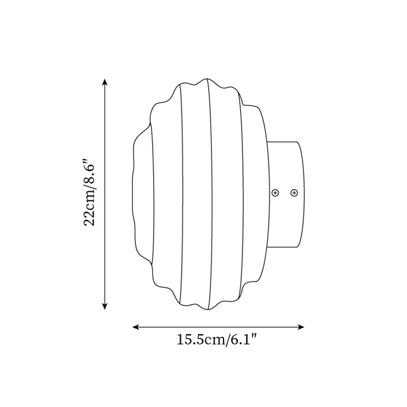 Beverly Wall Light D18