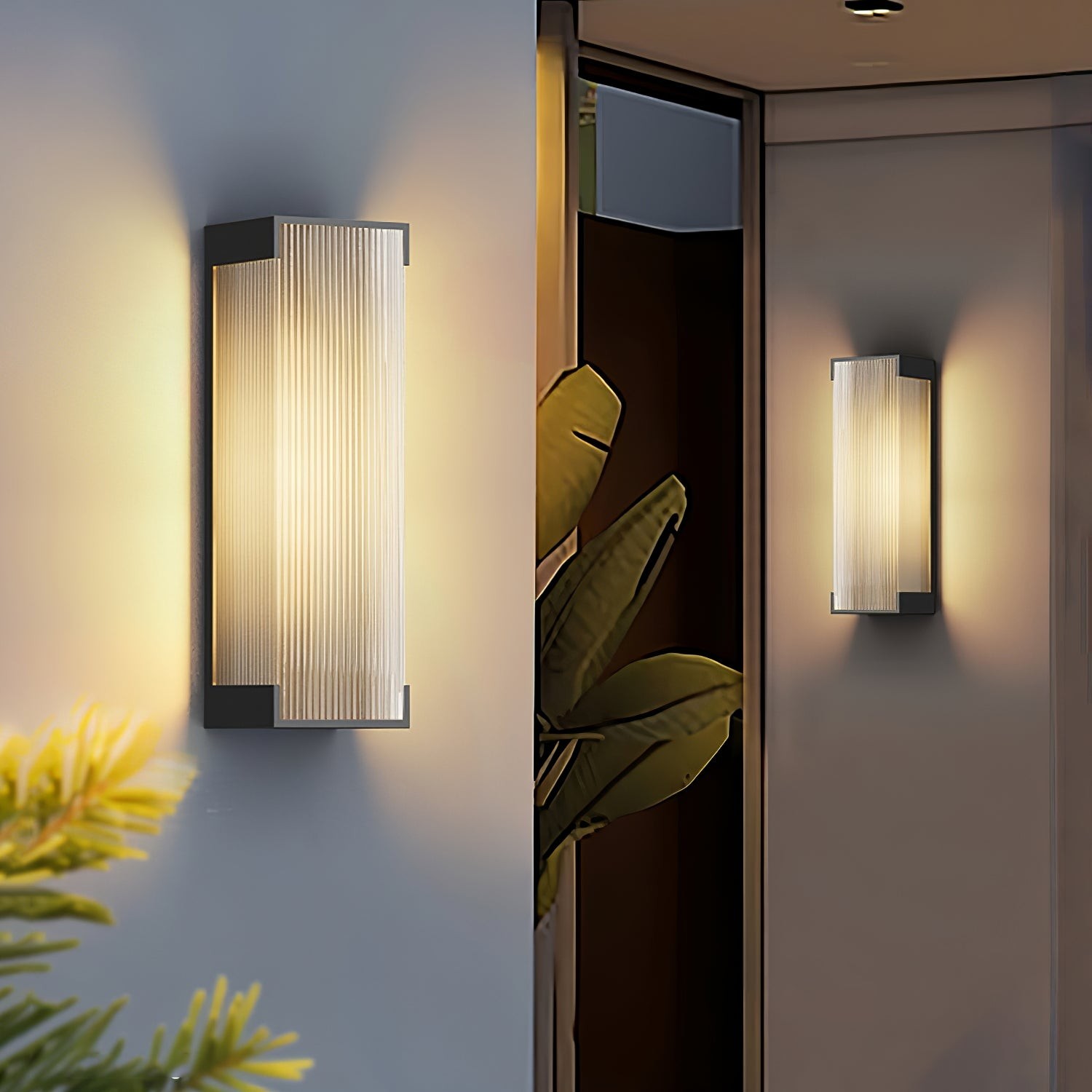 Rectangular Outdoor Wall Light K615