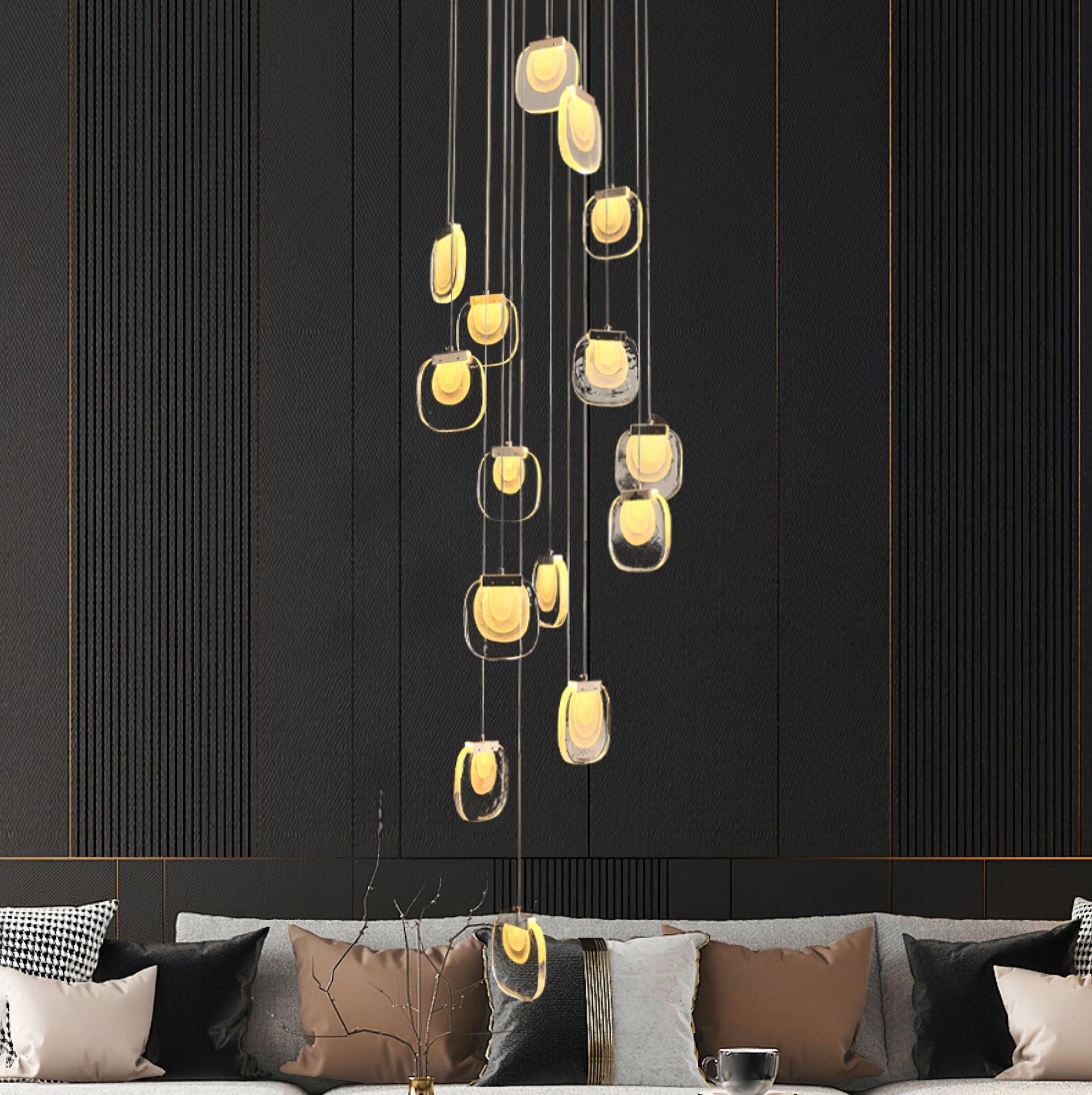 Glass Ripples Pendant Lamp K408