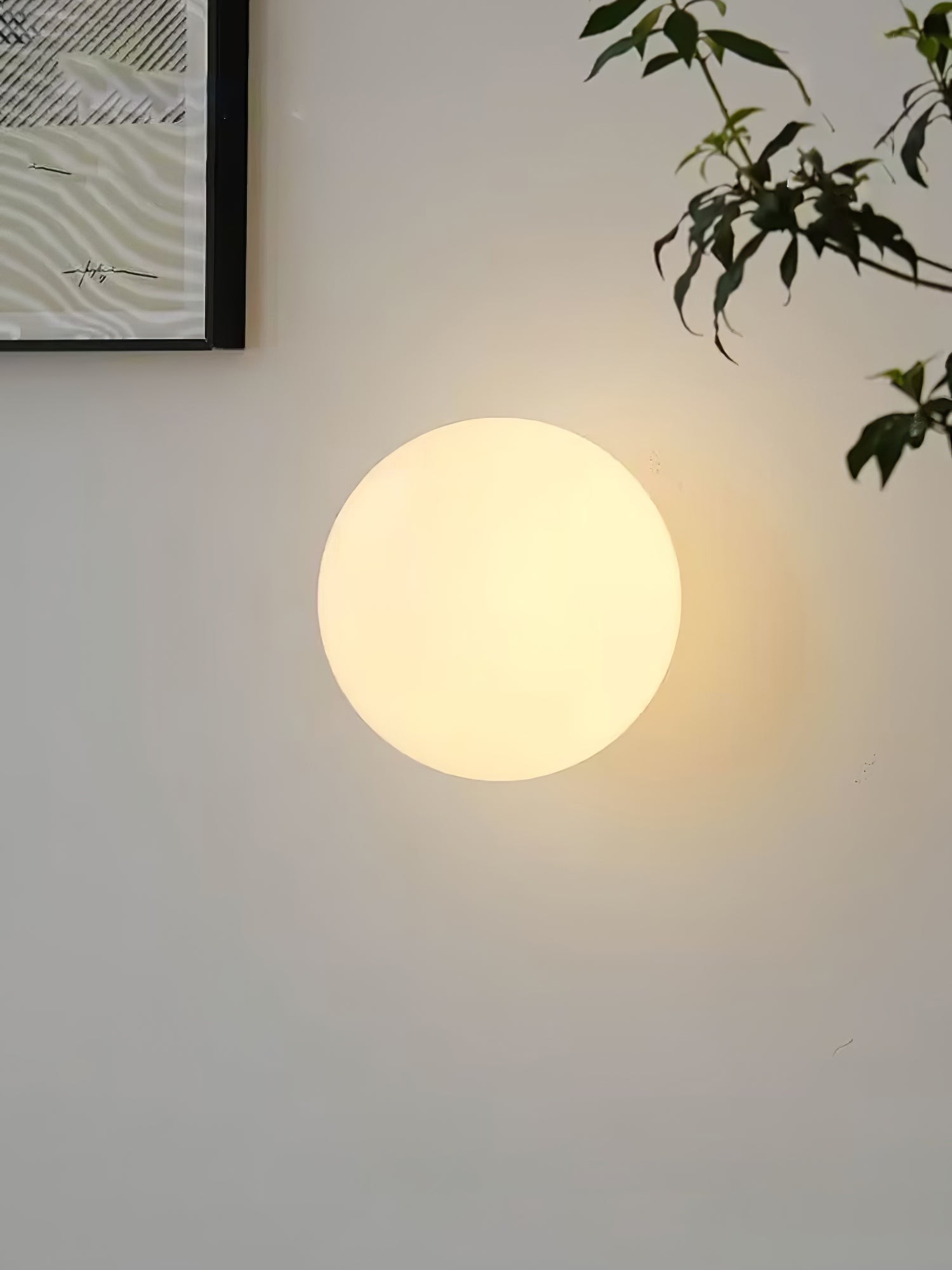 Minimalist Bauhaus Orb Style Wall Lamp K407