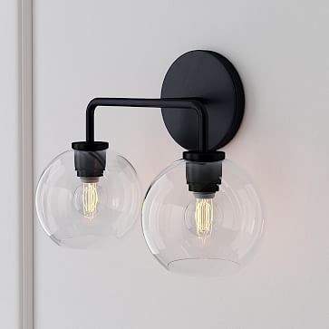Selvion Artistic Globe Sconce Light - Handcrafted Glass Sculptural Wall Fixture K1158