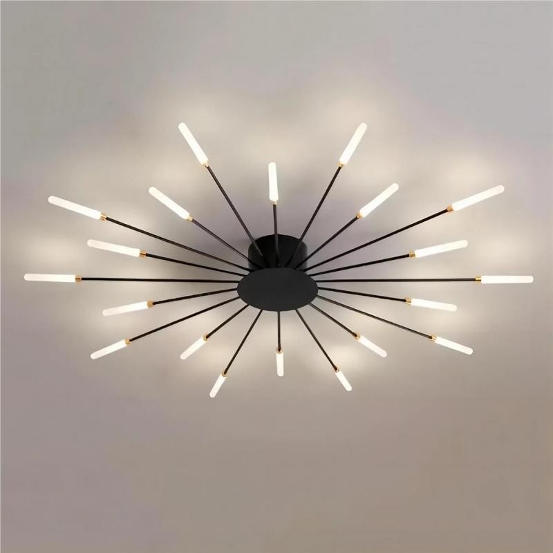 Modern Sputnik Fireworks Flush Mount Ceiling Light K27