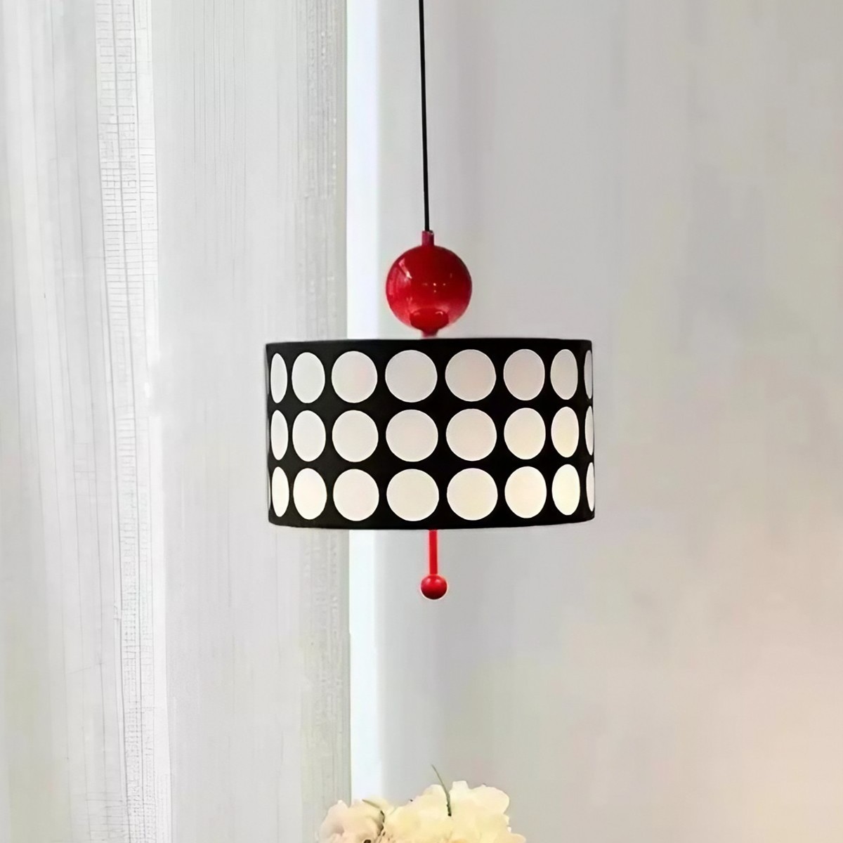 Dotrelia Lattice Pendant Lamp - Elegant Lighting for Living Room and Dining Area K356