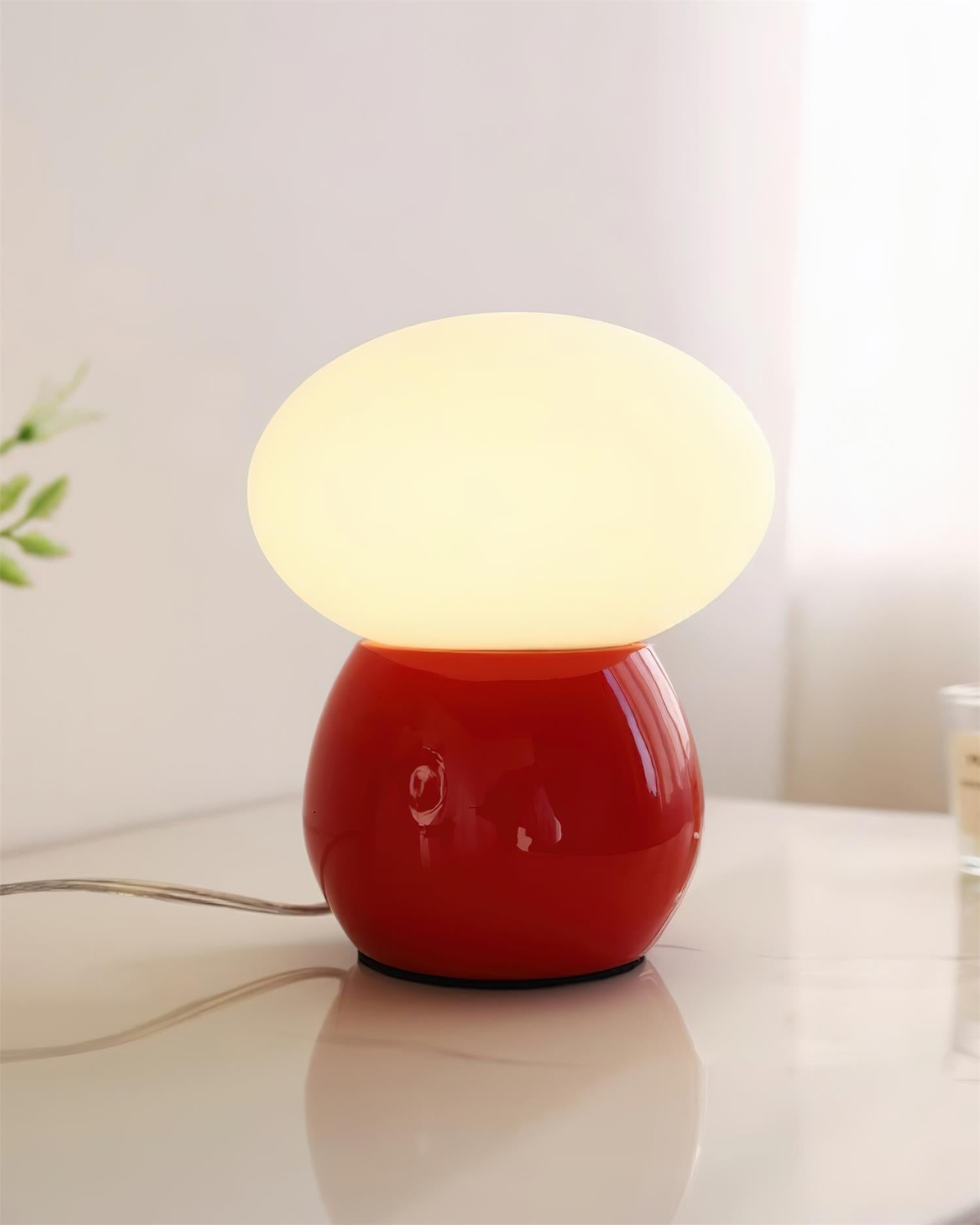 Modern Cream Style Mushroom Table Lamp K684