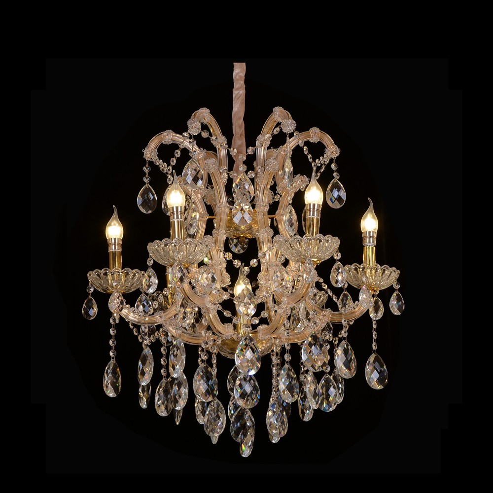 Kiki Crystal Candle Chandelier