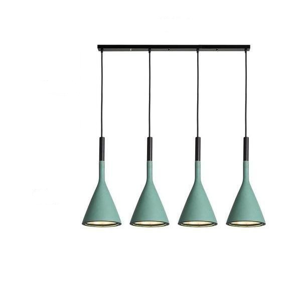 Minimalist Aplomb Pendant Light - Cement Cone Pendant Light for Kitchen Island