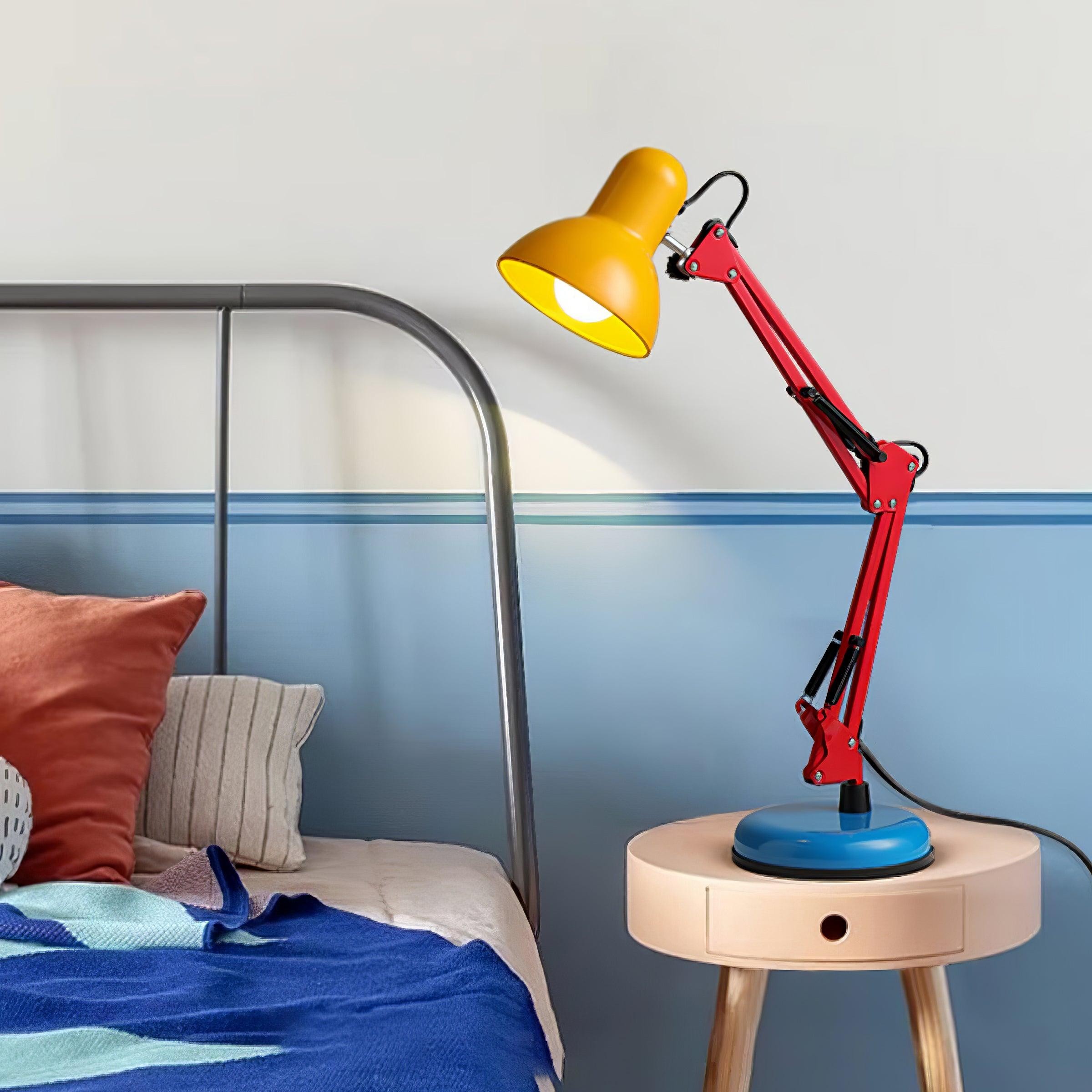 Creative Colorful Eye Protection Adjustable Table Lamp For Bedroom K384