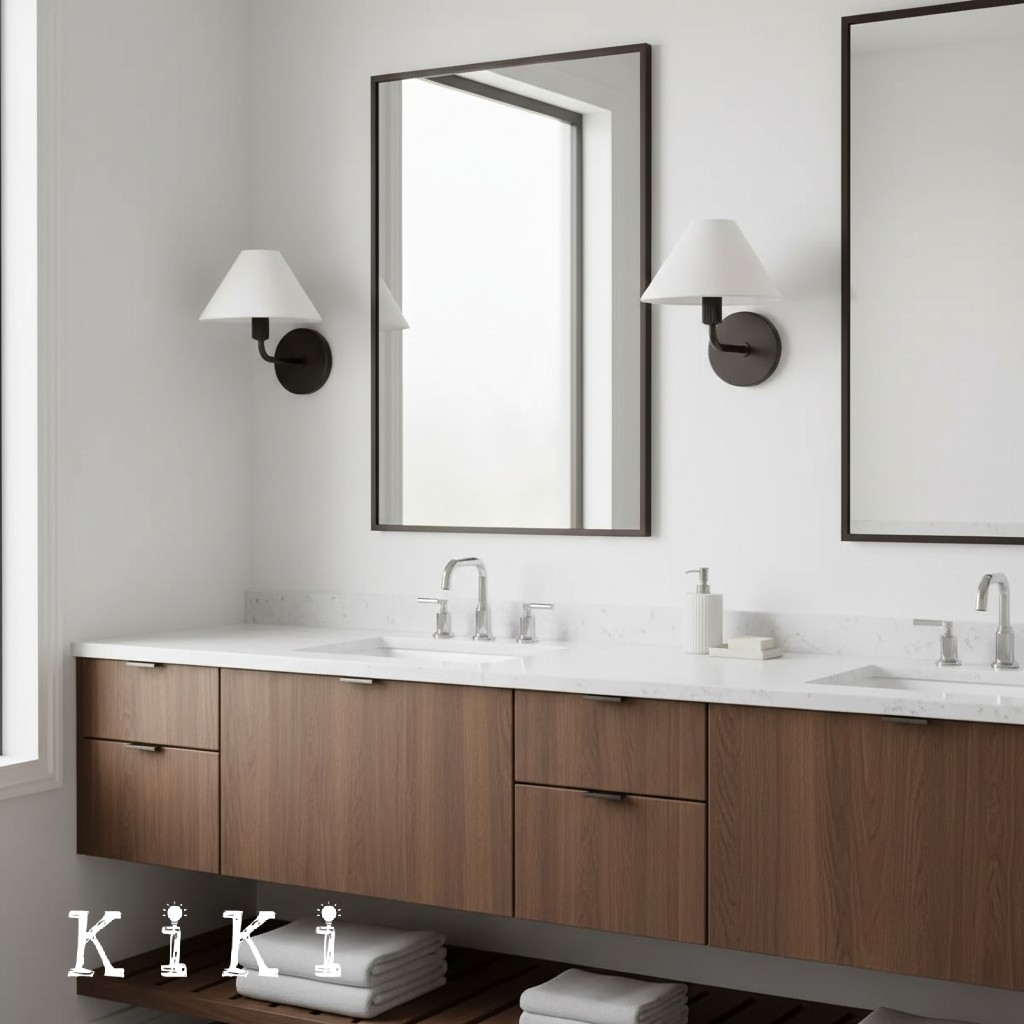 Diora Fabric Metal Wall Sconce – Modern Lighting for Living & Bedroom K1309