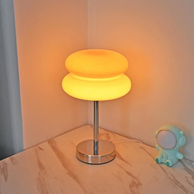Bauhaus Wire Switch Stained Glass Table Lamp K48