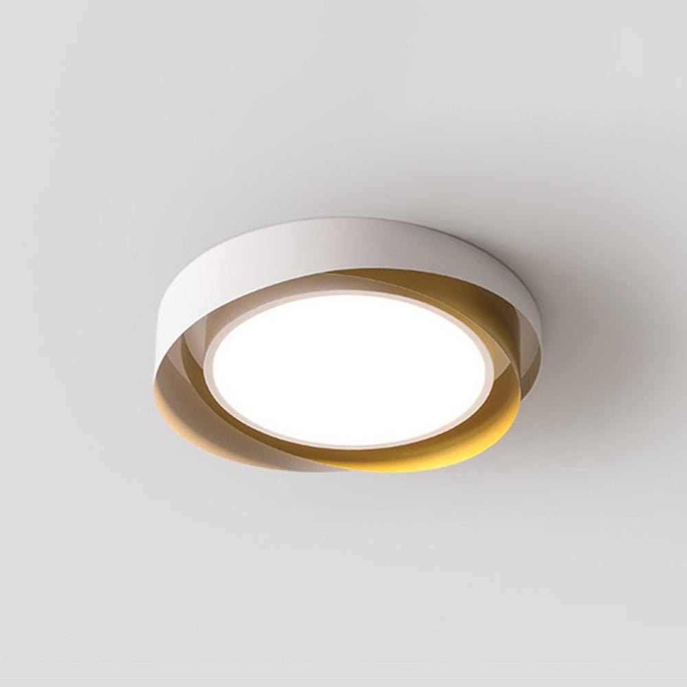 Nordic Style Modern Minimalist Wave Pattern Ceiling Lamp K611