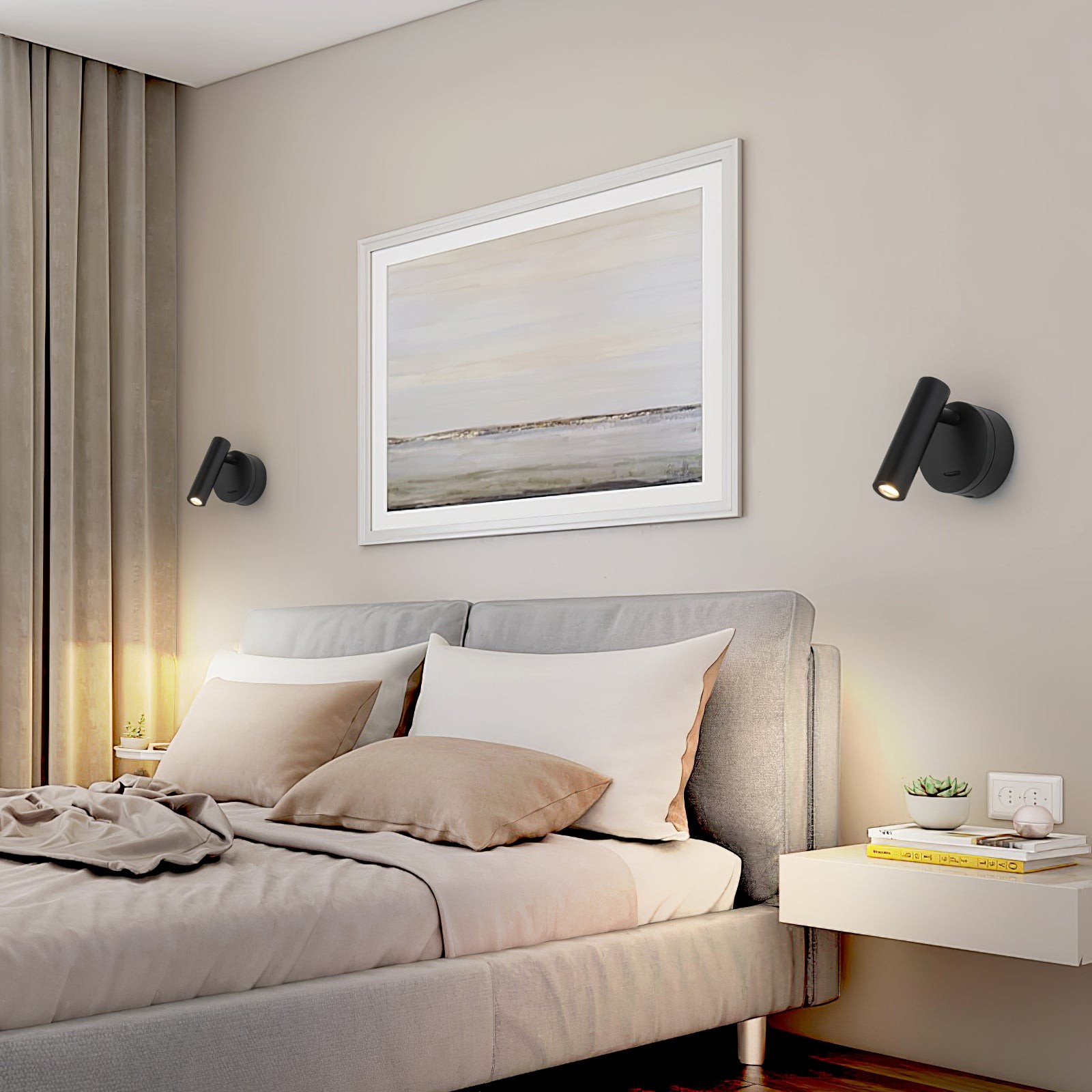 Simple Minimalist Reading LED Wall Lamp For Bedroom K614