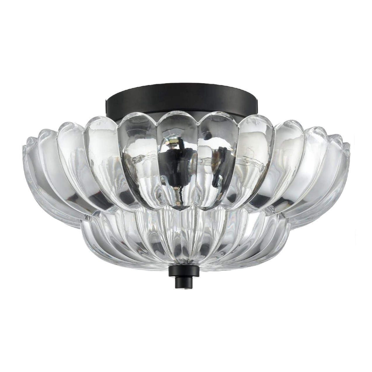 Orilanavo Umbrella Glass Ceiling Light - Contemporary Ceiling Lamp for Entryway K871