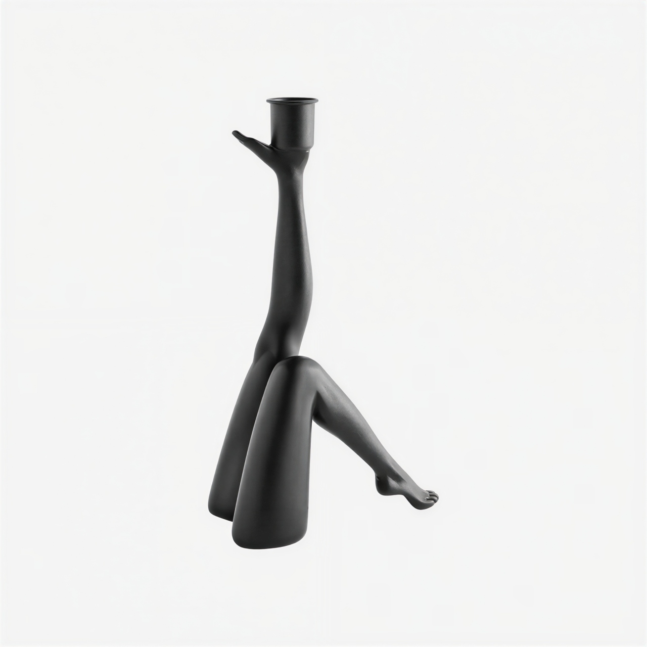 Kickra Sexy Legs Candle Holder - Modern Metal Base for Dining Table and Home Decor K2221