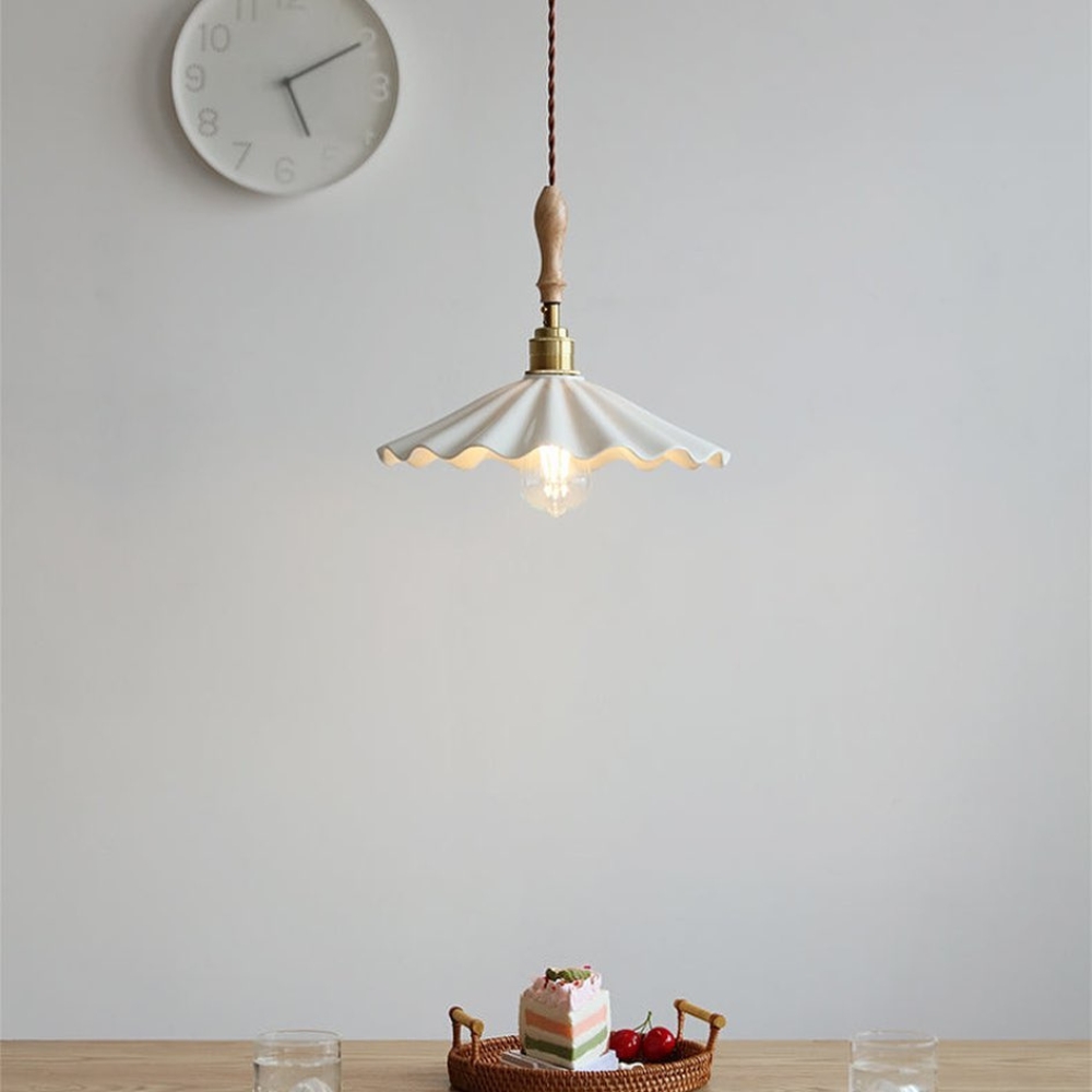 The Ceramic Flute Pendant Lamp D874