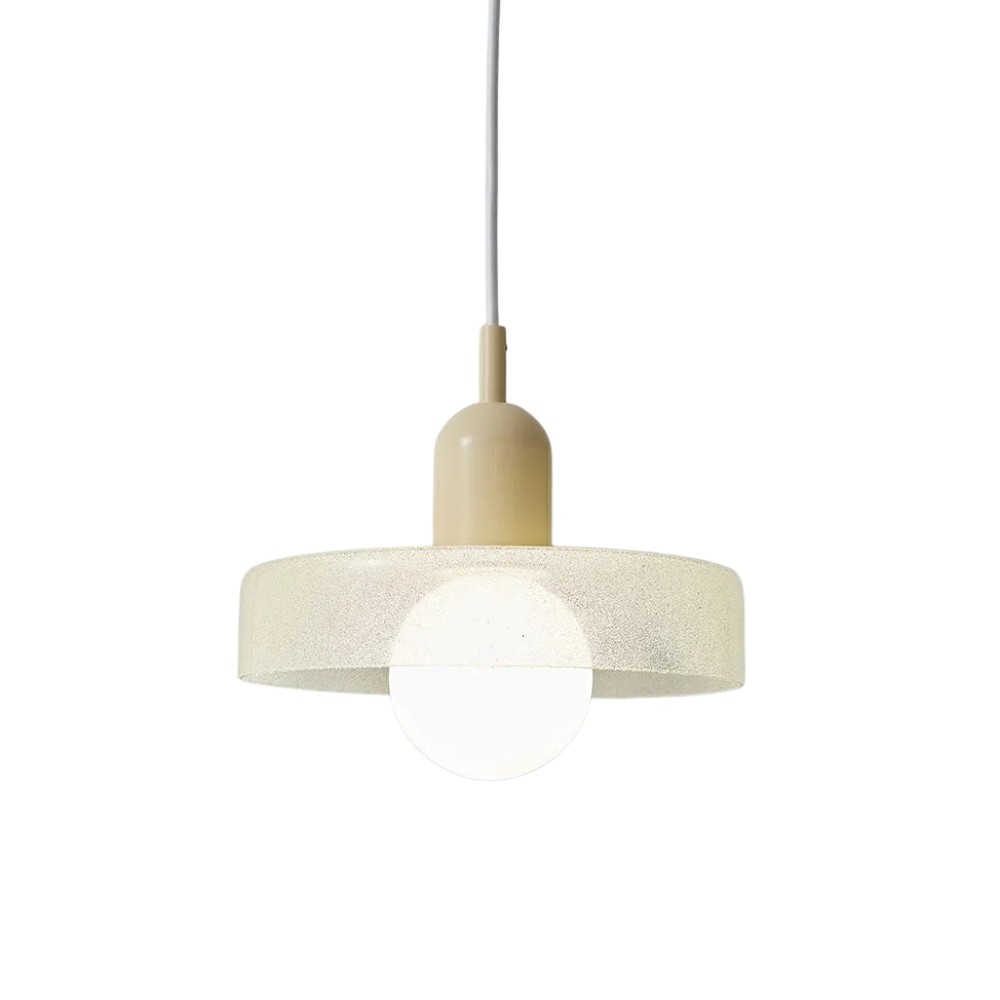 Nordic Crystal Glass Disc Orb Pendant Light For Kitchen Island K930