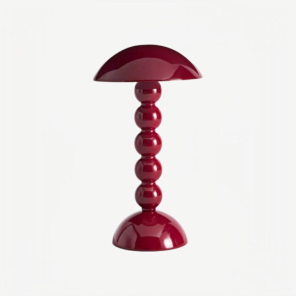 Modo LED Table Lamp - Orb-Stacked Base Mushroom Shade Perfect for Living Room or Bedroom K1669