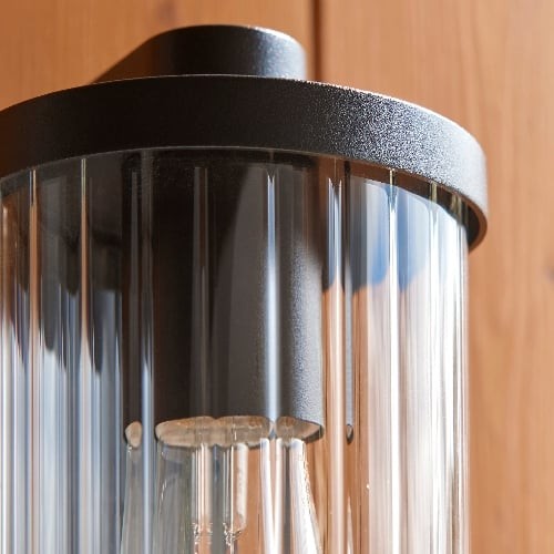 Karbonis Modern Outdoor Wall Sconce - Motion Sensor Security Light K1978