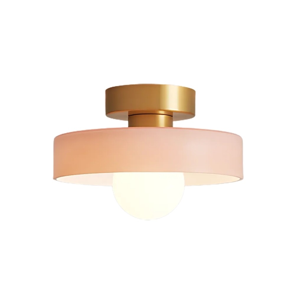 Morandi Colorful Disc Orb Ceiling Light For Bedroom K927