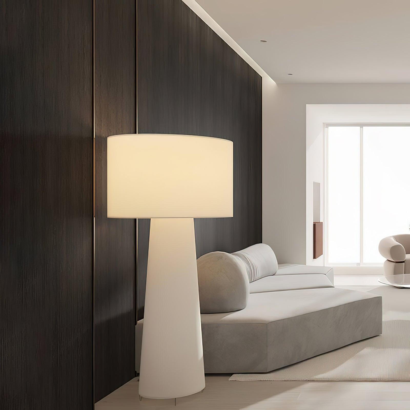 Column Fabric Floor Lamp Suitable For Living Room K328