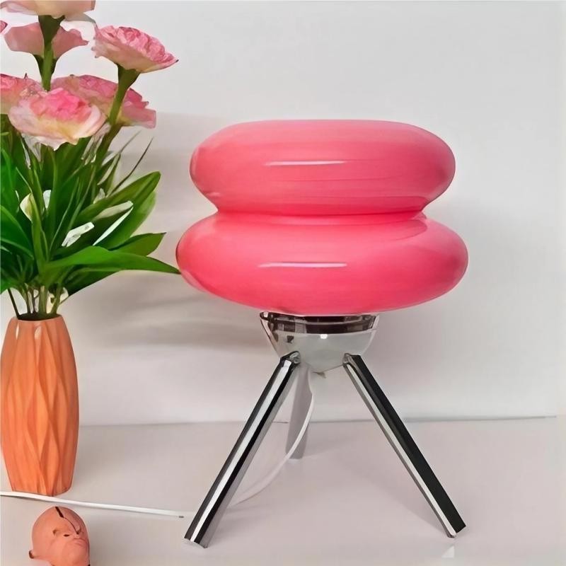 Macaron Bauhaus Tripod Glass Table Lamp K23