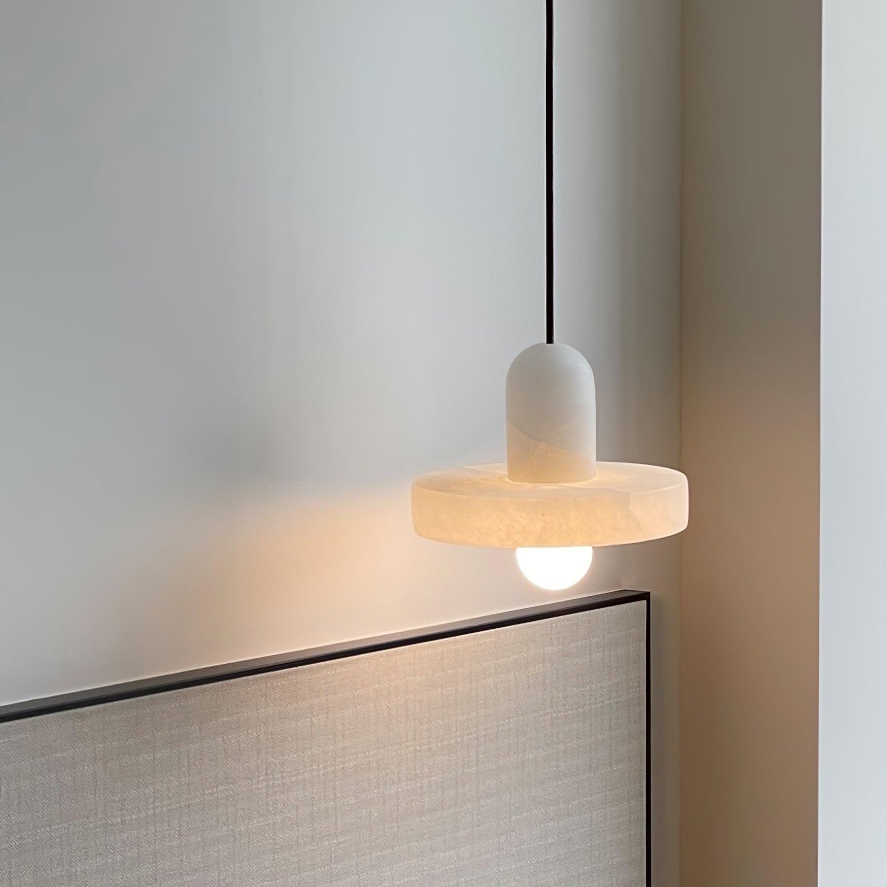 Elegant Creative White Alabaster Pendant Light K823